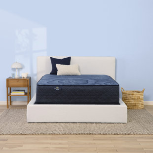 Serta perfect sleeper baymist cushion shop firm pillowtop queen mattress set